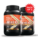 FIT WHEY PROTEIN (2LBS) (PACK OF 2)