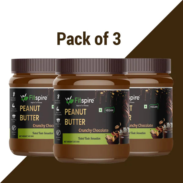 HEALTHY FIT PEANUT BUTTER ( Crunchy Chocolate )