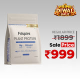 Plant Unflavored Protein - 500g - 28g Protein per Scoop