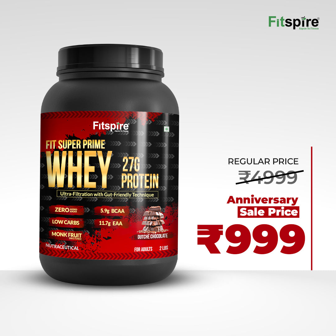 Fit Super Prime Whey Dutché Chocolate 27g - 2LBS
