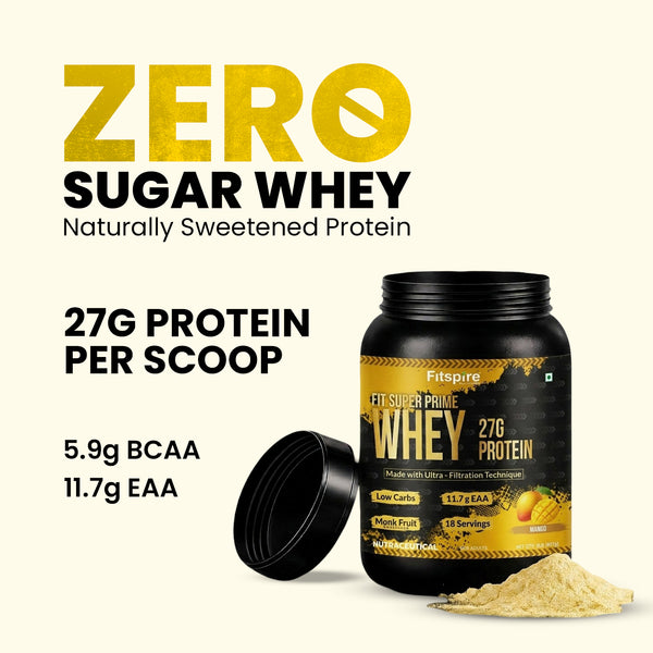 Fit Super Prime Mango Whey Protein 27g