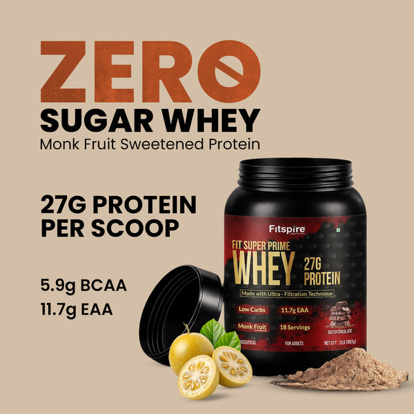Fit Super Prime Whey 27g  - Dutch Chocolate