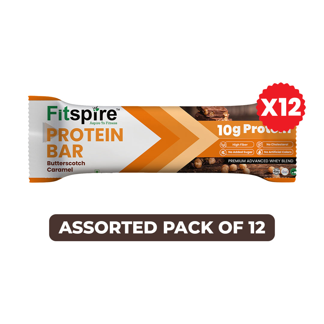Protein Bar - Assorted Pack Of 12