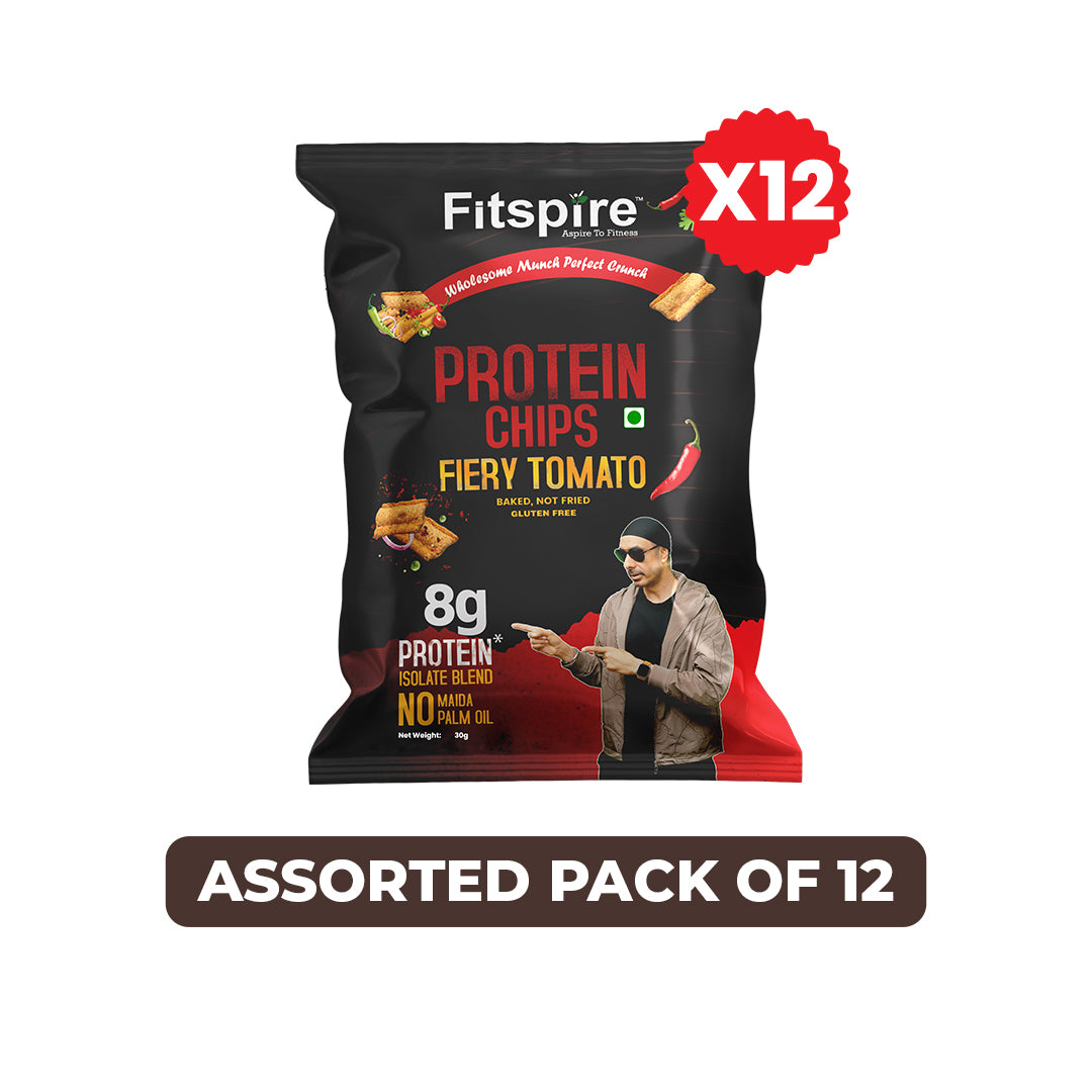 Protein Chips - Assorted Pack Of 12