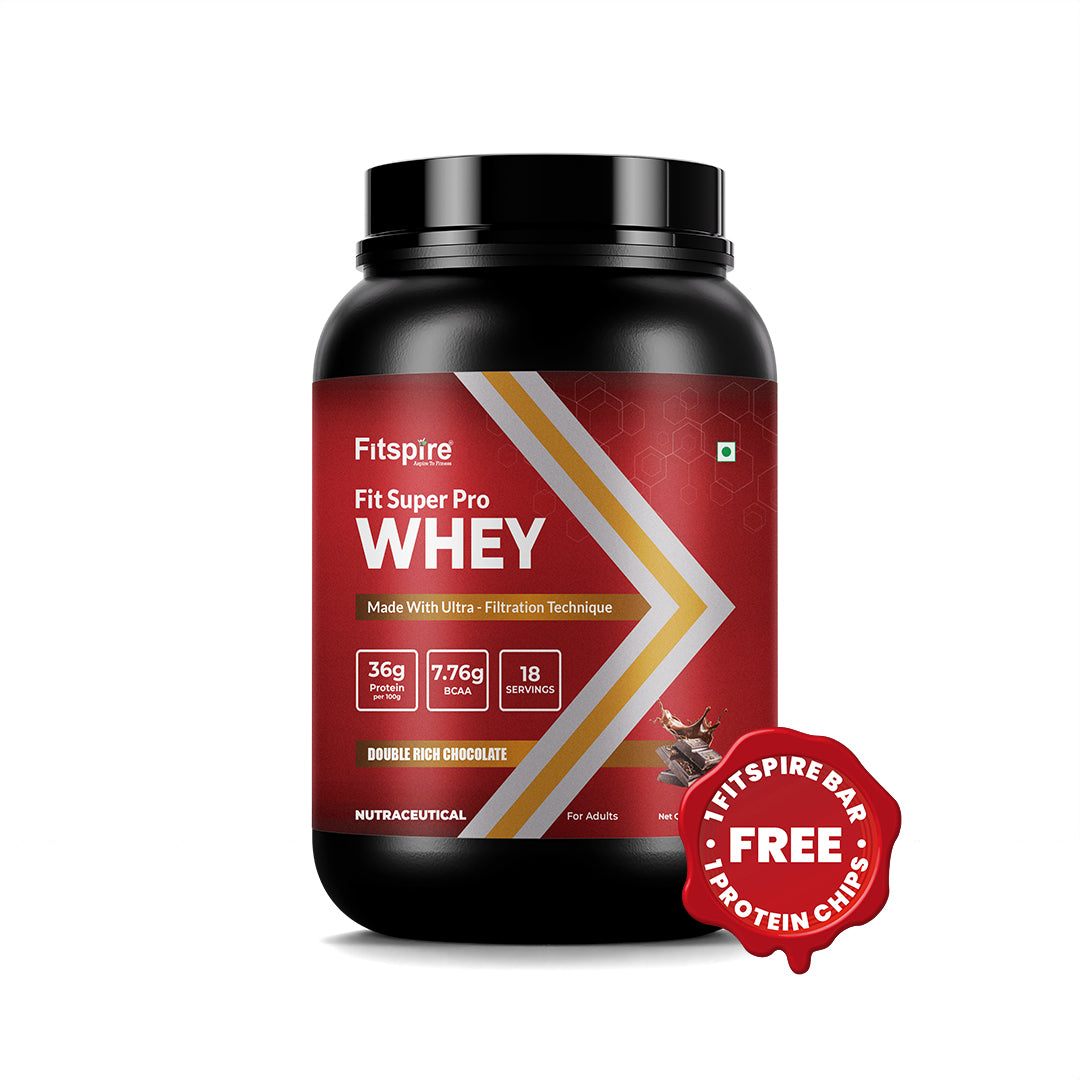 Fit Super Pro Whey Protein - Double Chocolate (2Lbs)