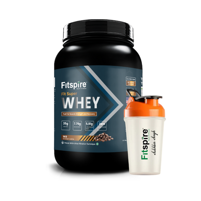 FIT SUPER WHEY PROTEIN- GOURMET COFFEE (1kg)