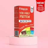Yor Daily Whey Protein,  No Sugar, Assorted Flavors, 250g - Pack of 5 Sachets (50g Sachet with 20g Protein)