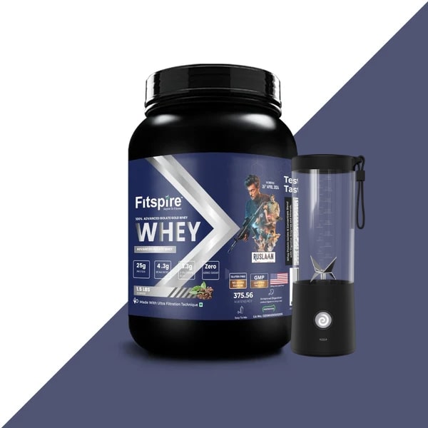 100% ADVANCED ISOLATE GOLD WHEY WITH BLENDER