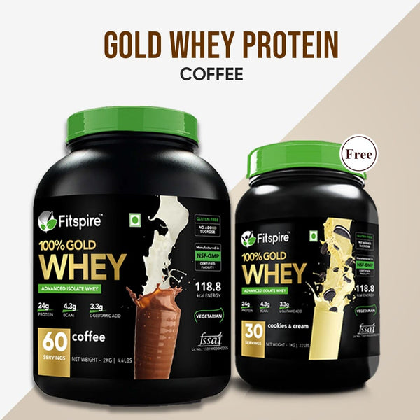 Gold Isolate whey protein ( COMBO)