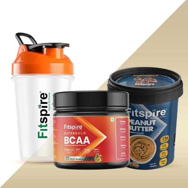 Super BCAA Mix Fruit Punch With Peanut Butter - COMBO