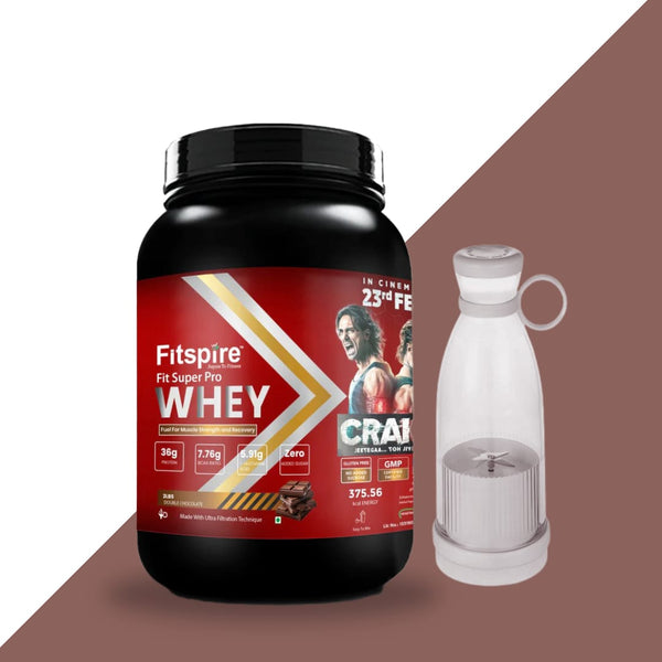 Fit Super Pro Whey Protein With Juicer