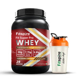 FIT SUPER PRO WHEY PROTEIN- DOUBLE CHOCOLATE (2LBS)