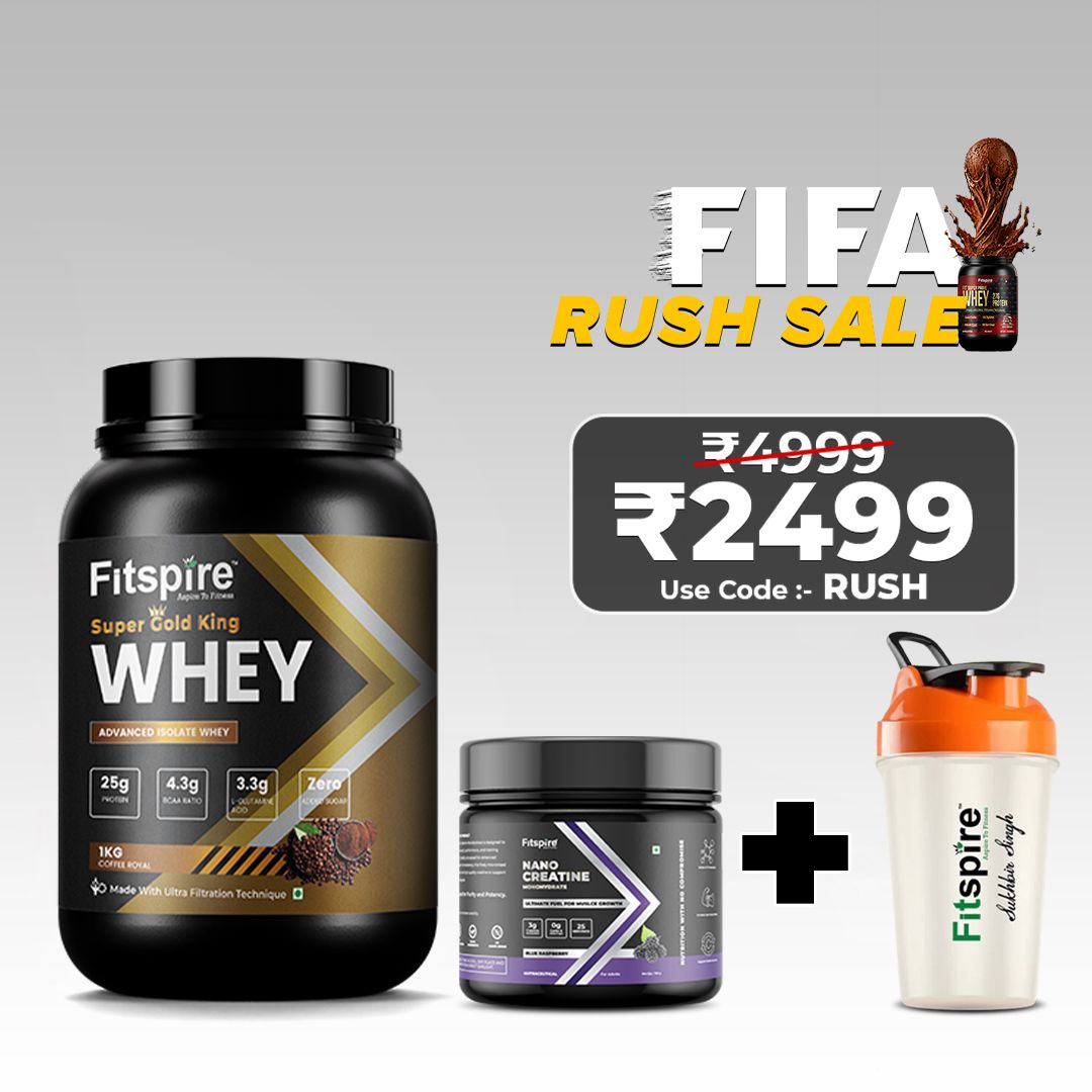 Super Gold King Whey- 25 g Quality Protein- No Added Sugar- Coffee Royal Flavour