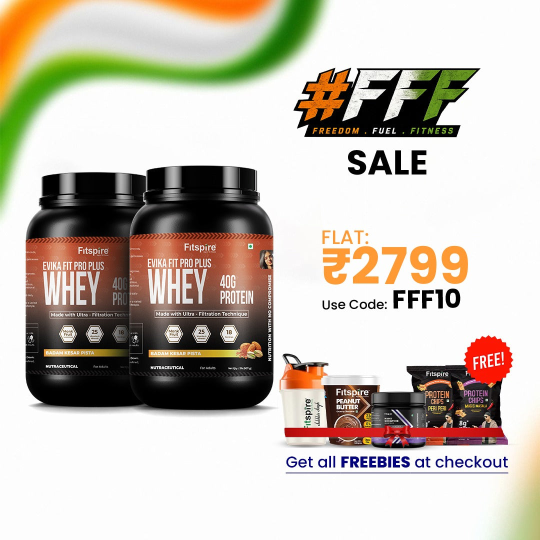 Fitspire Evika Fit Pro Plus Whey Protein Duo | 40g Protein, Monk Fruit Sweetened – 2 x 907g