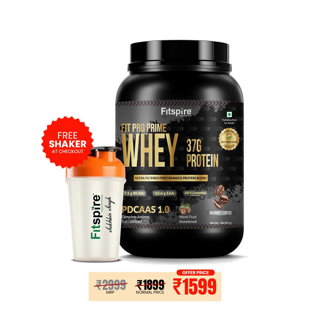 Fit Pro Prime Whey 37g  - Gourmet Coffee