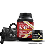 Fit Super Pro Whey Protein With Creatine & Gym Bag