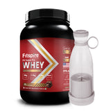 FIT SUPER PRO WHEY PROTEIN- DOUBLE CHOCOLATE (2LBS) WITH FREE PORTABLE JUICER