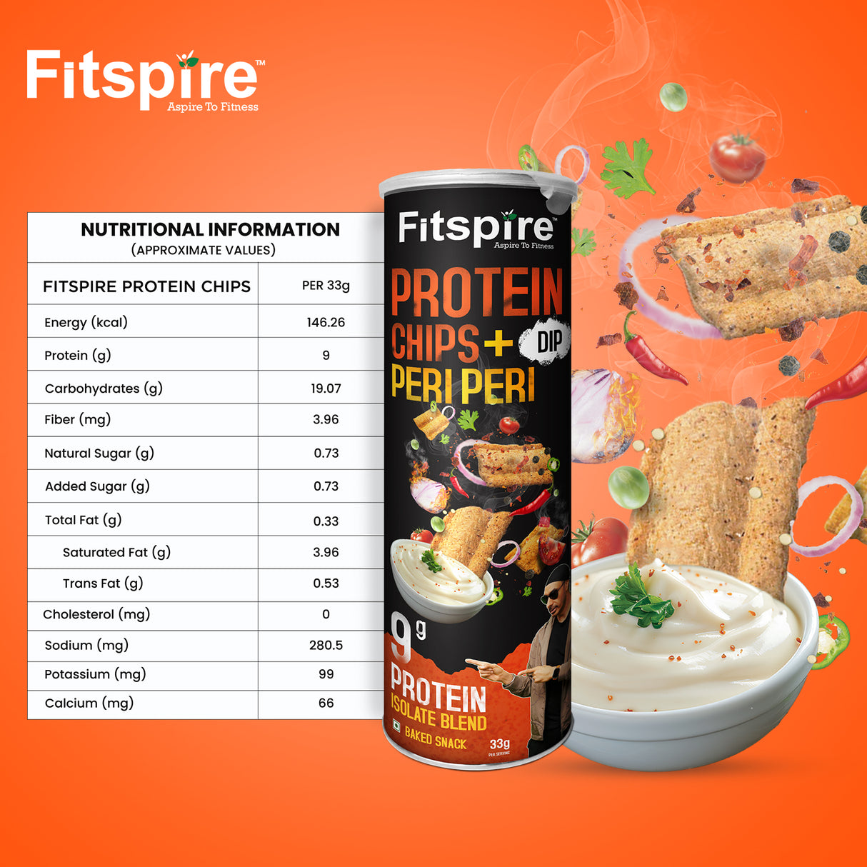 Fitspire Protein Chips ( Pack of 4 )