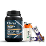 FIT SUPER WHEY PROTEIN WITH SHAKER & 2 ENERGY BARS