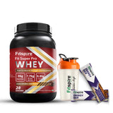 FIT SUPER WHEY PROTEIN WITH SHAKER & 2 ENERGY BARS