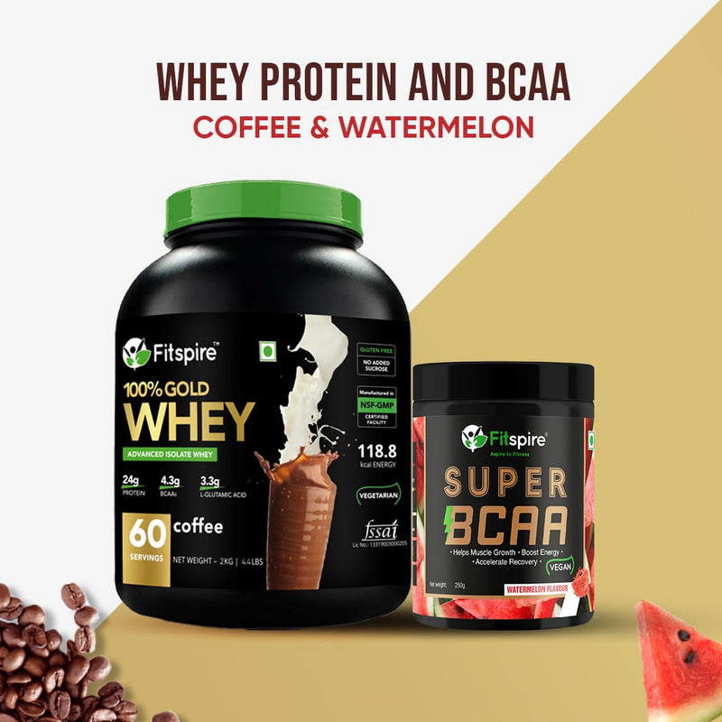 2KG GOLD ISOLATE WHEY PROTEIN WITH SUPER BCAA